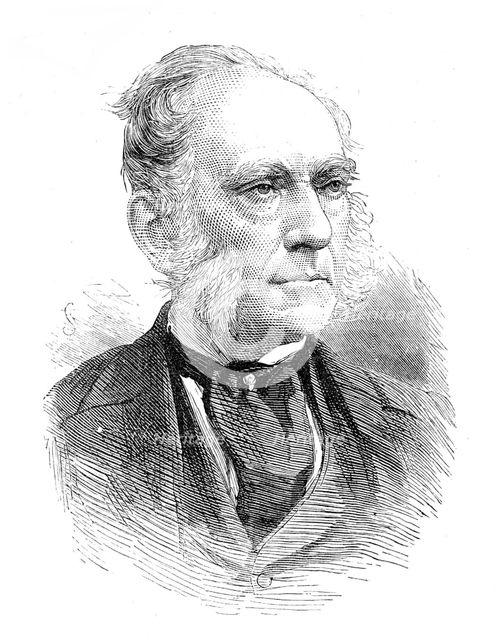 Sir James Risdon Bennett, M.D., President of the Royal College of Physicians, 1881. Creator: Unknown.