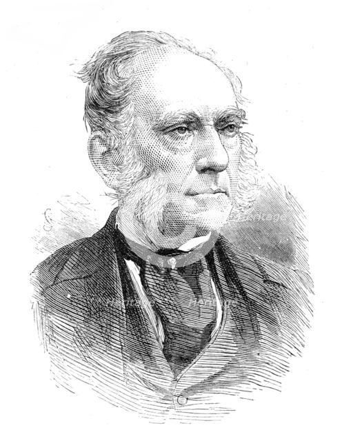 Sir James Risdon Bennett, M.D., President of the Royal College of Physicians, 1881. Creator: Unknown.