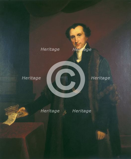 Sir James Shaw. 1834. Artist: Mary Martha Pearson