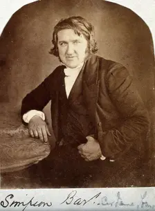 Sir James Young Simpson. Creator: J. G. Tunny