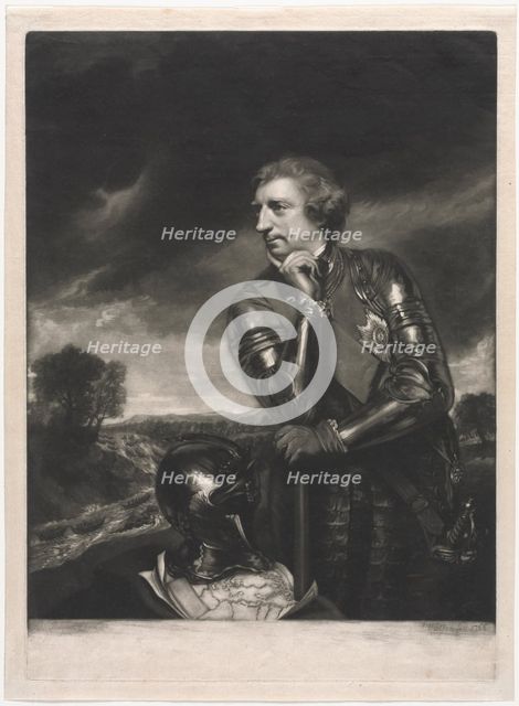 Sir Jeffrey Amherst, 1766. Creator: James I Watson (British, 1740-1790).