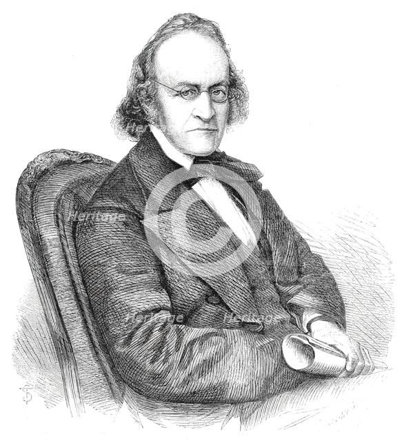 Sir John Bowring, Governor of Hong-Kong - from a photograph by Maull and Polyblank, 1860. Creator: Unknown.