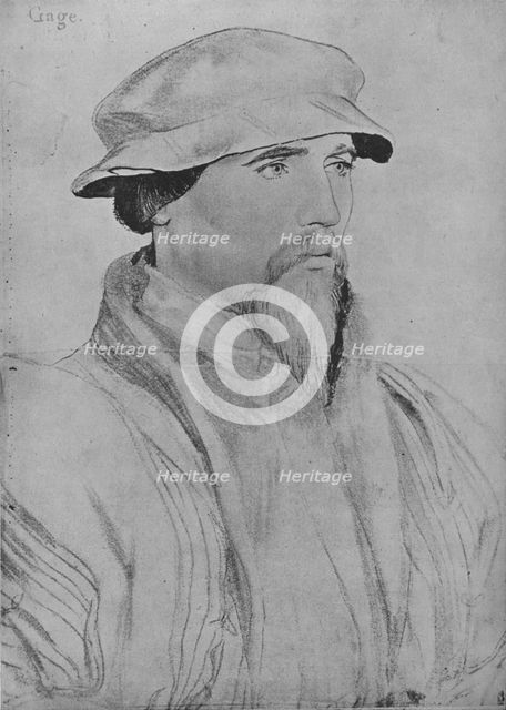 'Sir John Gage',  c1532-1543 (1945). Artist: Hans Holbein the Younger.