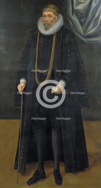 'Sir John Garrard, Lord Mayor in 1601', 1618. Artist: Daniel Mytens