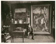 Sir John Gilbert, R.A., c1884. Creator: Joseph Parkin Mayall