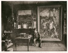 Sir John Gilbert, R.A., c1884. Creator: Joseph Parkin Mayall