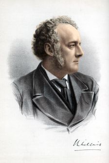 Sir John Everett Millais, 1st Baronet, British painter and illustrator, c1890.Artist: Cassell, Petter & Galpin