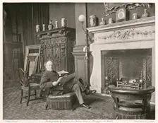 Sir John Everett Millais, Bt., P.R.A., c1884. Creator: Joseph Parkin Mayall