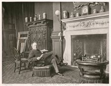 Sir John Everett Millais, Bt., P.R.A., c1884. Creator: Joseph Parkin Mayall