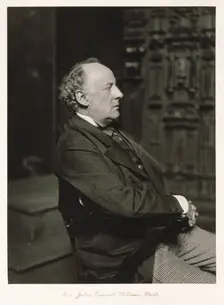 Sir John Everett Millais, Bt., PRA, c1889-1891. Creator: Ralph W Robinson