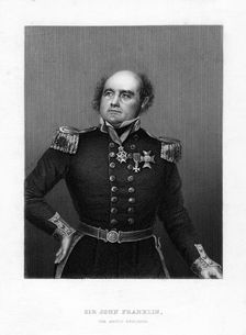 Sir John Franklin, English sea captain and Arctic explorer, 19th century