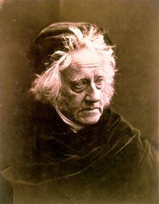 Sir John Frederick William Herschel, British astronomer, 1867. Creator: Julia Margaret Cameron