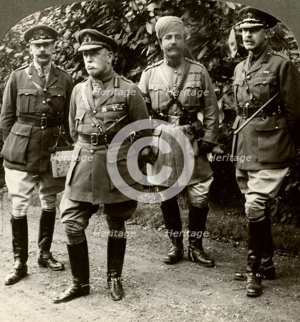 Sir John French, Commander-in-Chief of the BEF, France, World War I, 1914-1915.Artist: Realistic Travels Publishers