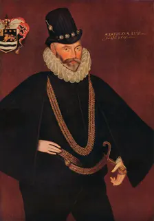 Sir John Hawkins 1591. Artist: Hieronimo Custodis