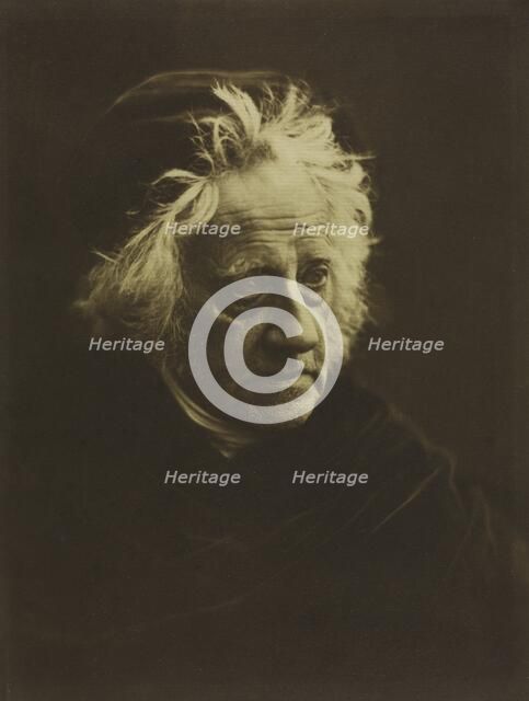 Sir John Herschel (1792-1871), 1867. Creator: Julia Margaret Cameron (British, 1815-1879).