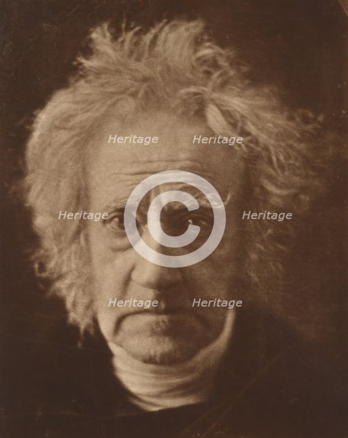 Sir John Herschel, 1867. Creator: Julia Margaret Cameron.