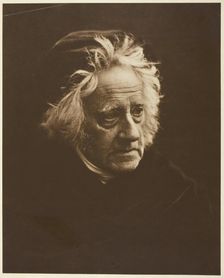 Sir John Herschel, 1867, printed 1875. Creator: Julia Margaret Cameron