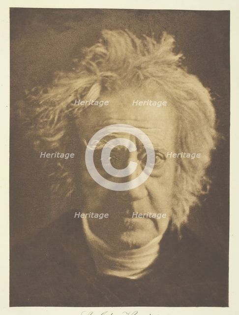 Sir John Herschel, 1867, printed c. 1893. Creator: Julia Margaret Cameron.