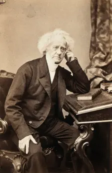 Sir John Herschel. Creator: Maull & Polyblank