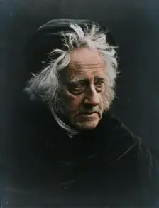 Sir John Herschel, April 1867. Creator: Julia Margaret Cameron