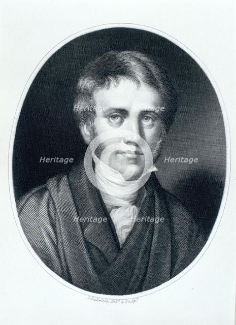 Sir John Herschel, astronomer and scientist, 1810s. Artist: Gaspare Gabrielli