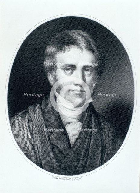 Sir John Herschel, astronomer and scientist, 1810s. Creator: Gaspare Gabrielli.