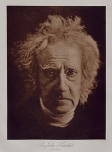 Sir John Herschel (from life), 1867. Creator: Julia Margaret Cameron