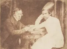 Sir John Jaffray and Dhanjiobai Nauroji, 1843-47. Creators: David Octavius Hill, Robert Adamson, Hill & Adamson