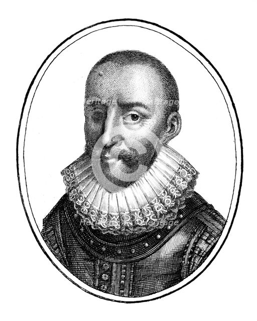 Sir John Ogle, English soldier. Artist: Unknown