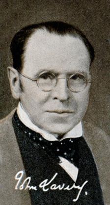 Sir John Lavery (1856-1941), Irish painter best known for his portraits, 1935