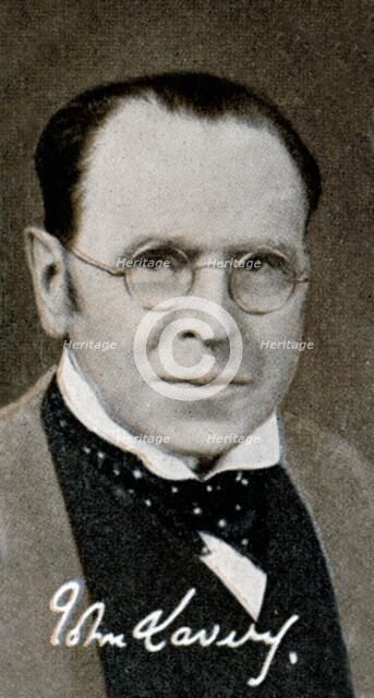 Sir John Lavery (1856-1941), Irish painter best known for his portraits, 1935. Artist: Unknown