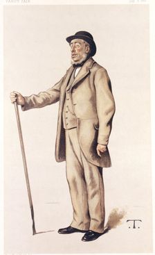 Sir John Lawes, English scientific agriculturalist, 1882. Creator: Theobald Chartan