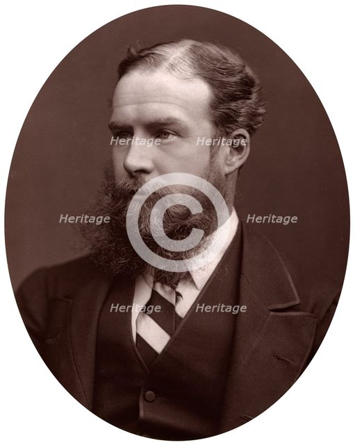 Sir John Lubbock, Bart, MP, FRS, Vice-Chancellor of the University of London, 1877.Artist: Lock & Whitfield