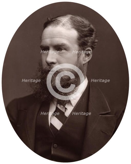 Sir John Lubbock, Bart, MP, FRS, Vice-Chancellor of the University of London, 1877.Artist: Lock & Whitfield
