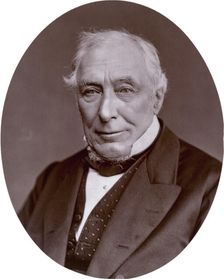 Sir John Mellor, judge of the High Court of Justice, 1880. Creator: Lock & Whitfield