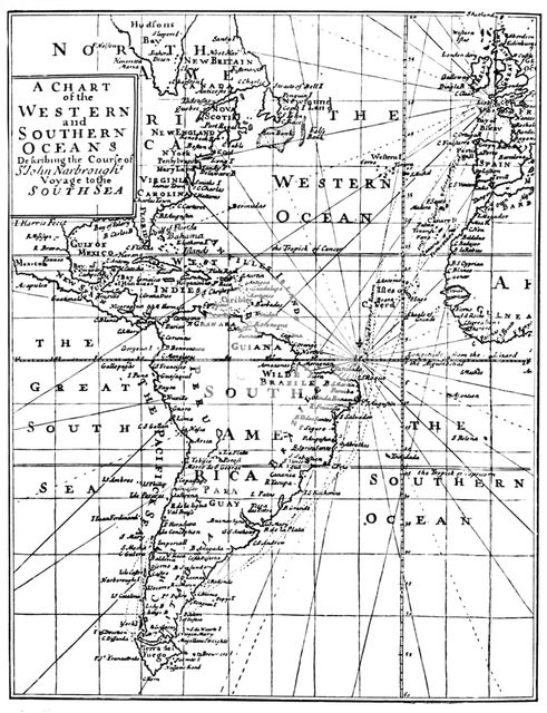 'Sir John Narbrough's Voyage', c1670, (1903). Creator: Unknown.