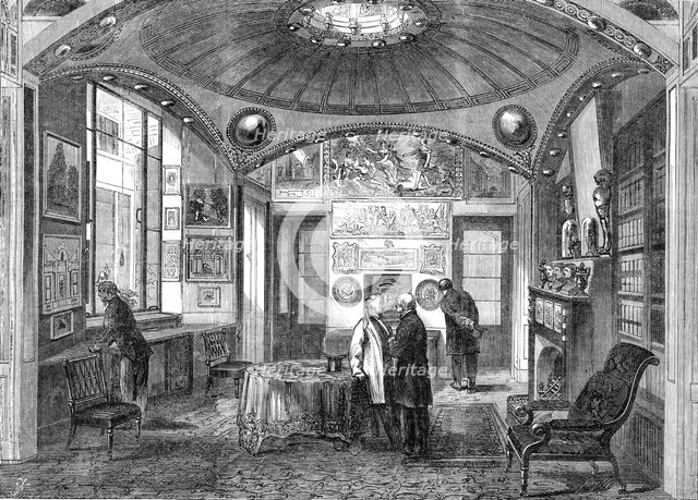 Sir John Soane's Museum in Lincoln’s-Inn-Fields: the Breakfast-Room, 1864. Creator: Smyth.