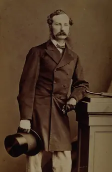 Sir John Tenniel, late 19th century. Creator: London Stereoscopic & Photographic Co