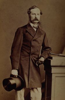 Sir John Tenniel, late 19th century. Creator: London Stereoscopic & Photographic Co