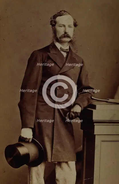 Sir John Tenniel, late 19th century.  Creator: London Stereoscopic & Photographic Co.