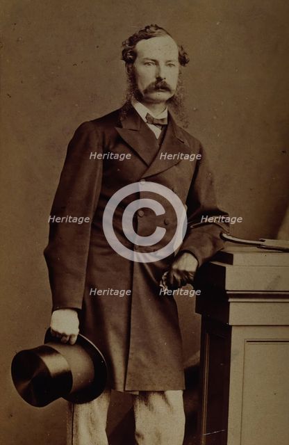 Sir John Tenniel, late 19th century.  Creator: London Stereoscopic & Photographic Co.