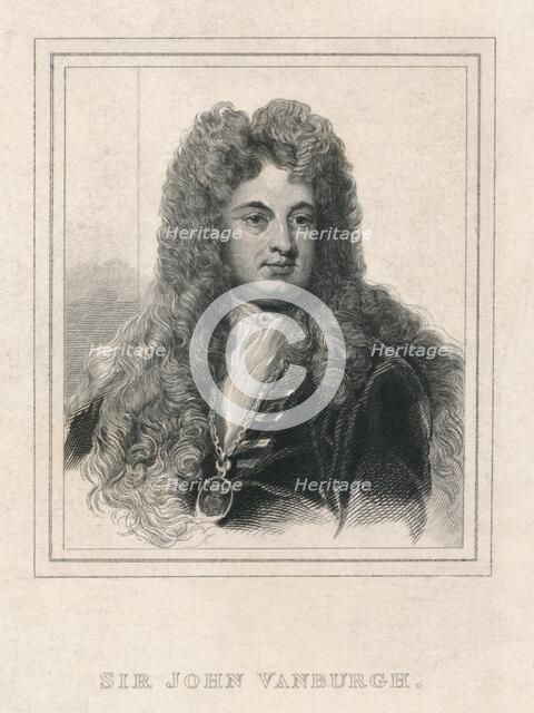 'Sir John Vanburgh', 1830. Creator: William Camden Edwards.