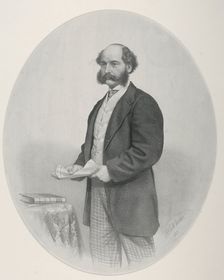 Sir Joseph W Bazalgette 1863. Artist: Anon
