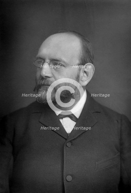 Sir Joseph Barnby (1838-1896), English composer and conductor, 1893.Artist: W&D Downey