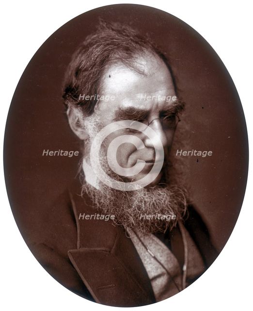 Sir Joseph Dalton Hooker, Director of Royal Gardens at Kew, 1881. Creator: Lock & Whitfield.