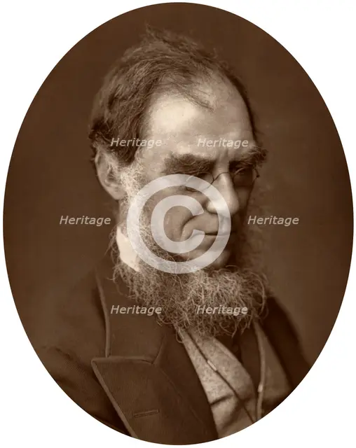 Sir Joseph Dalton Hooker, Director of Royal Gardens at Kew, 1881. Artist: Unknown
