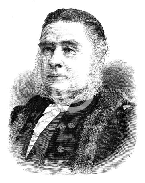 Sir Joseph Devereux, Mayor of Windsor, 1883. Creator: Unknown.