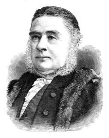 Sir Joseph Devereux, Mayor of Windsor, 1883. Creator: Unknown