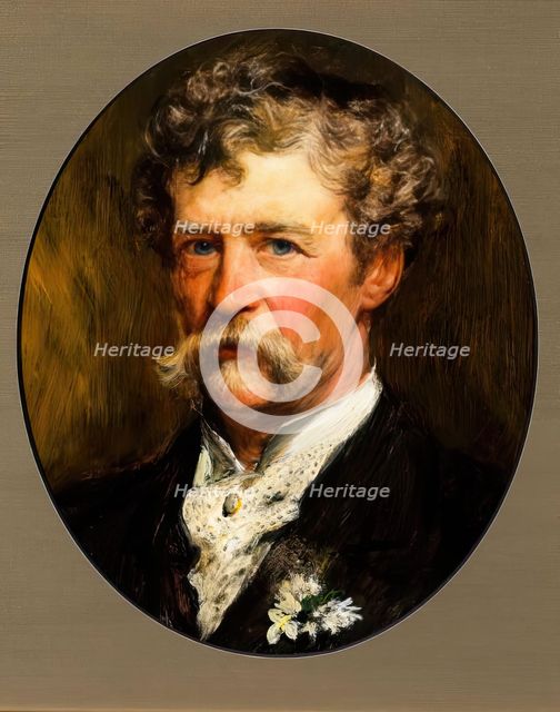 Sir Joseph Edgar Boehm, RA, 1883. Creator: John Pettie.
