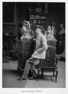 Sir Joseph Edgar Boehm, RA, c1889-1891. Creator: Ralph W Robinson